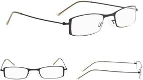 img 3 attached to 👓 Set of 3 Small Reading Glasses for Women - Lightweight Little Readers Pack