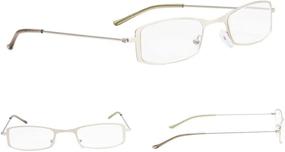 img 1 attached to 👓 Set of 3 Small Reading Glasses for Women - Lightweight Little Readers Pack