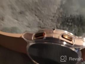 img 7 attached to 3-Pack Samsung Galaxy Watch 5 &amp; 4 44Mm Защитная пленка для экрана Аксессуары - Жесткий поликарбонатный лицевой чехол Бампер Пленка из закаленного стекла высокой четкости, матовый черный / синий / серебристый