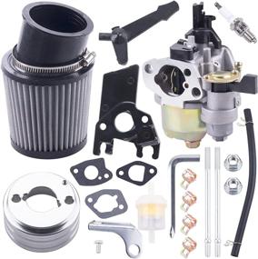 img 4 attached to 🔧 Upgrade Your Performance with MRELC High Performance Carburetor Air Filter Adapter Intake Spark Plug Kit for Predator 212cc and Honda GX Engines!