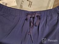 img 1 attached to Men'S Cotton Lounge Shorts With Drawstring, 5 Inch Inseam Sleep Shorts, Colorfulleaf Pajama Bottoms For Men review by Anthony Mcgarry