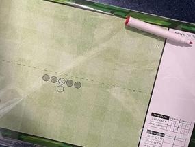 img 6 attached to GoSports Dry Erase Coaches Board With 2 Markers - Whiteboard For Training & Strategy Sessions