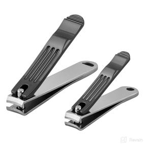 img 3 attached to 🔪 ToiletTree Products Stainless Steel Nail Clippers - Ideal Set for Men and Women, Ensuring Optimal Care