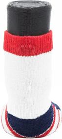 img 2 attached to Woodrow Wear Power Paws Advanced Dog 🐾 Socks – American Flag (XS) for 12-25 Pound Dogs