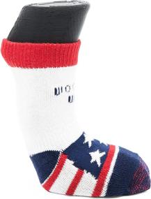 img 3 attached to Woodrow Wear Power Paws Advanced Dog 🐾 Socks – American Flag (XS) for 12-25 Pound Dogs