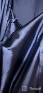 img 1 attached to Women'S Satin Robe Set Cowl Neck Nightgown 2 Piece Silk Pajama Sets Sexy Cami Sleepwear Bridesmaid Wedding Kimonos review by Hope Tribolet