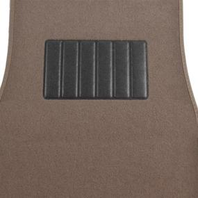 img 1 attached to 🚗 BDK Classic Carpet Floor Mats: Universal Fit for Car & Auto - Front & Rear with Heelpad - Dark Beige