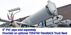 img 2 attached to 🚚 Reese Carry Power 7054900 TransRack Conduit Carrier: Optimize Your Conduit Transportation