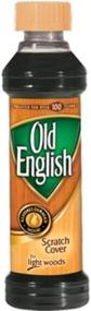 img 1 attached to Restoring Wooden Surfaces is Easy with Old English Wood Care - Scratch Cover, Light Wood Liquid, 8 Oz