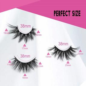 img 3 attached to Swing Into Beauty With 5D Mink Eyelashes: Natural And Dramatic Styles For Women