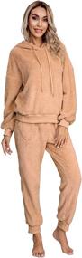 img 4 attached to SIAEAMRG Pajamas Loungewear Sleepwear Nightwear Women's Clothing in Lingerie, Sleep & Lounge