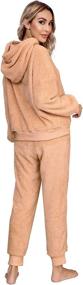 img 1 attached to SIAEAMRG Pajamas Loungewear Sleepwear Nightwear Women's Clothing in Lingerie, Sleep & Lounge