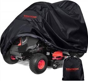 img 4 attached to 420D-Polyester Oxford Waterproof Heavy Duty Durable Riding Lawn Mower Tractor Cover - Eventronic
