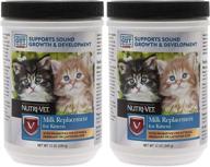 🐱 nutri-vet probiotic kitten milk replacement - 12-ounce pack of 2 logo