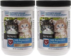 img 2 attached to 🐱 Nutri-Vet Probiotic Kitten Milk Replacement - 12-Ounce Pack of 2