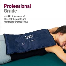 img 2 attached to FlexiKold Gel Cold Pack (Oversize: 13" X 21.5") - Ice Compress, Therapy For Pain And Injuries Of Shoulder, Back - A6302-COLD - (X-Large) By NatraCure
