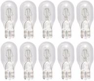 💡 optimized for seo: 10-pack of 912 miniature light bulbs for 12-volt rv, camper, trailer, and motor home push-in usage logo