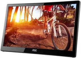 img 3 attached to 💻 Certified Refurbished AOC E1659FWU-R Portable Monitor with 1366X768 Resolution and Brightness Level 3.0