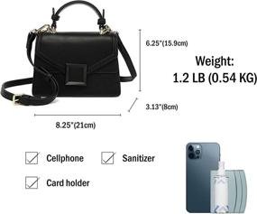 img 2 attached to Scarleton Compartment Crossbody Shoulder H2077_208601 Women's Handbags & Wallets at Satchels