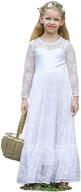 👗 bow dream vintage rustic baptism dresses for girls - exquisite clothing logo