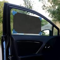 protect your baby from harmful uv rays with zatooto car window screen suction - stretchable protector logo
