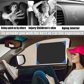 img 2 attached to Protect Your Baby From Harmful UV Rays With ZATOOTO Car Window Screen Suction - Stretchable Protector