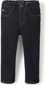 img 4 attached to Stretch Skinny Jeans For Baby And Toddler Boys From The Children'S Place