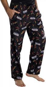 img 3 attached to Marvel Retro Allover Loungewear Pajama