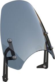 img 4 attached to Dart Classic Flyscreen (Smoke Gray) Motorcycle Windshield Compatible With Triumph Street Twin