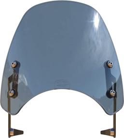 img 3 attached to Dart Classic Flyscreen (Smoke Gray) Motorcycle Windshield Compatible With Triumph Street Twin