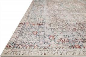 img 1 attached to Chris Loves Julia X Loloi Jules JUL-07 Natural / Ocean Oriental Area Rug 7'-6" X 9'-6