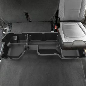 img 1 attached to Maximize Space: HECASA Underseat Storage Box For 2019-2022 Dodge Ram 1500 Crew Cabs (New Body Style) - Expand Your Storage Capacity With Under Seat Container