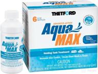 💦 thetford 96634 aquamax spring showers: hygienic and refreshing 6-8 oz solution logo