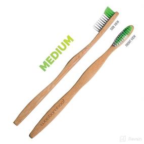 img 1 attached to Woobamboo Eco Friendly Toothbrush Bundle Toothbrushes