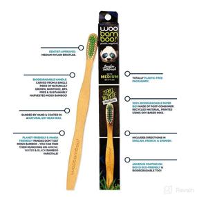 img 2 attached to Woobamboo Eco Friendly Toothbrush Bundle Toothbrushes