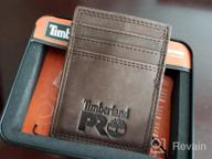 img 1 attached to Timberland PRO Leather Pocket Wallet – Men's Accessories for Wallets, Card Cases, and Money Organization review by Bill Maki