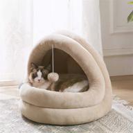 western home wh pet tent cave bed for cats small dogs, 2-in-1 cat and kitten bed hut with removable and washable design, indoor outdoor cozy sleeping space for cats, anti-slip bottom - pet supplies logo