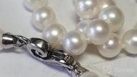 img 1 attached to Stunning Freshwater Pearl Strand Necklace: All Shapes, Sizes And Clasp For Women'S Jewelry Collection review by Bryan White
