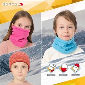 img 2 attached to ❄️ BEACE Windproof Outdoor Running Cycling Accessories for Girls in Cold Weather