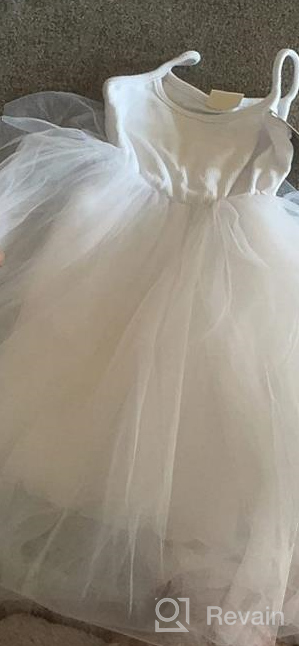 img 1 attached to 👗 Adorable LYXIOF Baby Girls Tutu Dress: Long Sleeve/Sleeveless Princess Tulle Sundress review by Patricia Rubio