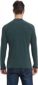 img 2 attached to Men'S Slim Fit Super Soft Mock Turtleneck Tee Shirt By Soojun