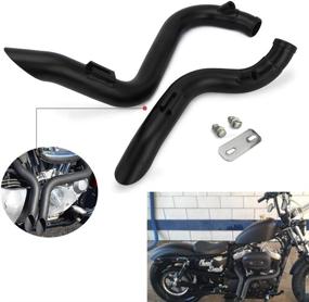 img 4 attached to Exhaust Davidson Sportsters 1986 2013 Softtails Motorcycle & Powersports