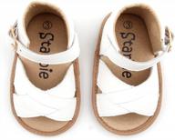premium leather baby sandals: toddler shoes for boys & girls, soft-sole moccasins & more logo