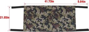 img 3 attached to 🚙 Camo RT-TCZ Car Roof Cargo Net Hammock for Jeep Wrangler YJ TJ JK JKU JL JLU & Gladiator JT 1987-2022