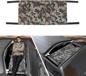 img 4 attached to 🚙 Camo RT-TCZ Car Roof Cargo Net Hammock for Jeep Wrangler YJ TJ JK JKU JL JLU & Gladiator JT 1987-2022