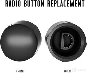 img 2 attached to 🔧 High-Quality Replacement Knobs for GM Vehicles' RDBS Stereo Radio, GM 16199583 Compatible