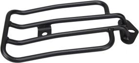 img 2 attached to 🏍️ Sange Black Rear Fender Rack Solo Seat Luggage Rack Luggage Shelf | Harley Sportster XL883 1200 | 2004-2015