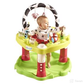 img 4 attached to 🏞️ Mega Playful Pastures ExerSaucer – Activity Center for Enhanced Development