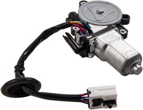 img 4 attached to 🚗 Front Left Window Lift Motor for 2003-2009 Nissan 350Z & 2003-2007 Infiniti G35 Coupe, Replace Part # Motor 80731-CD00A/80731CD00A/742-511