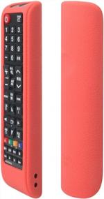 img 2 attached to Samsung TV Remote Case SIKAI Shockproof Silicone Cover For Samsung BN59-01301A BN59-01199F BN59-01042A AA59-00741A Remote Skin-Friendly Washable Anti-Lost With Remote Loop (Red)